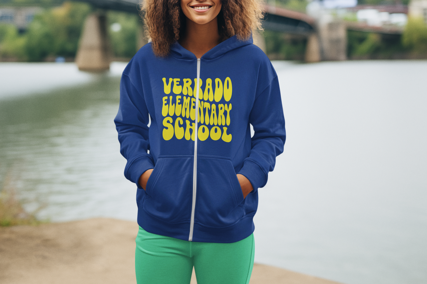 Groovy (70s) - Adult Full-Zip Hoodie