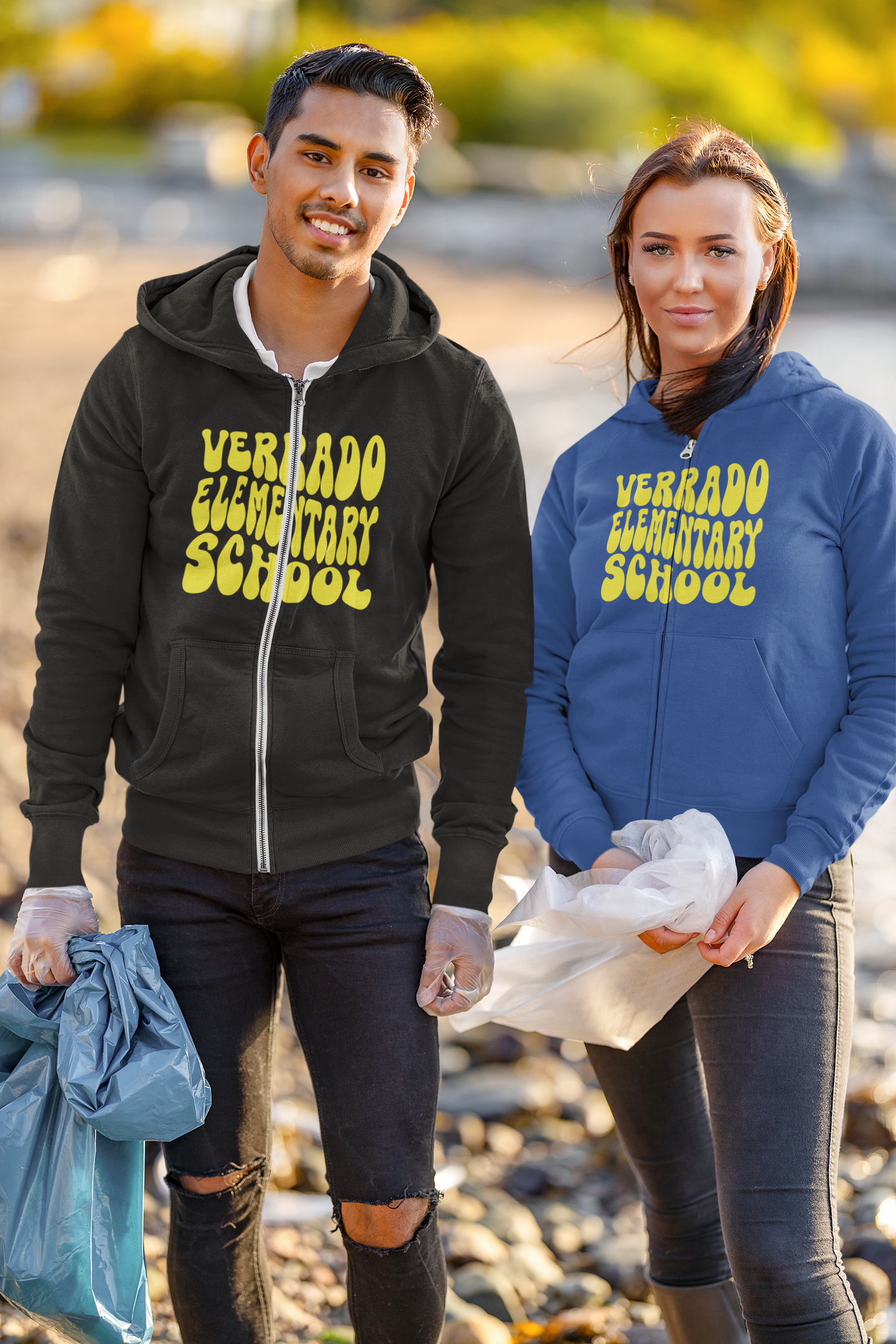 Groovy (70s) - Adult Full-Zip Hoodie