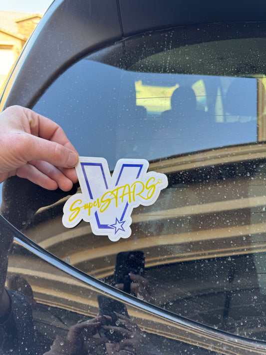 Big V - Car Decal