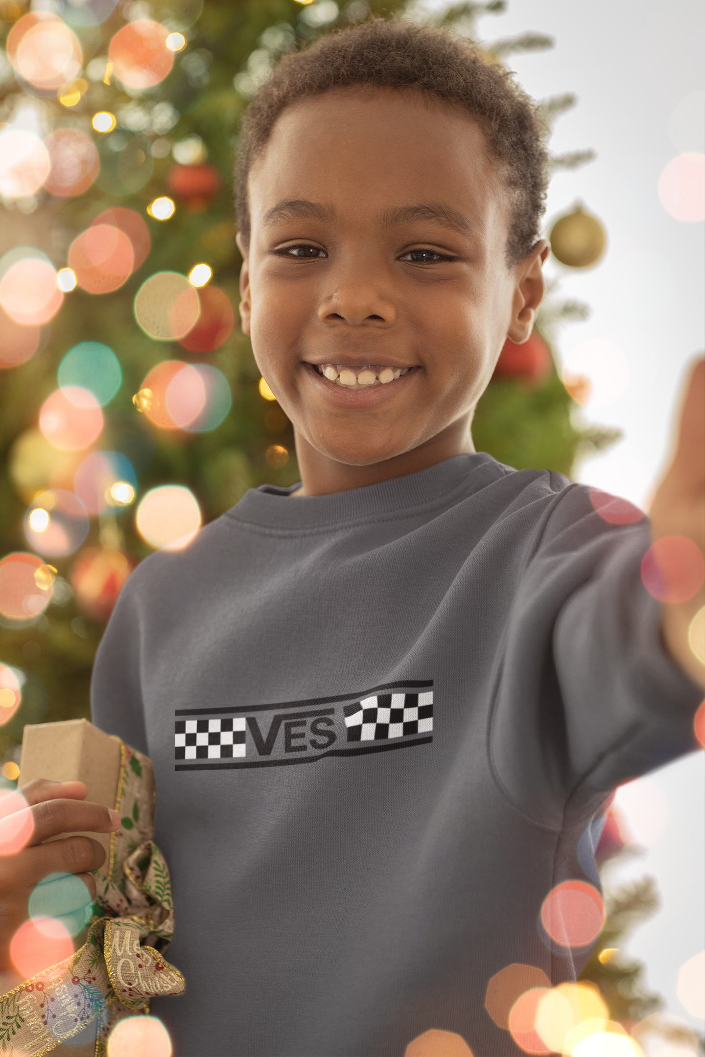 Checkered - Youth Crew Sweatshirt