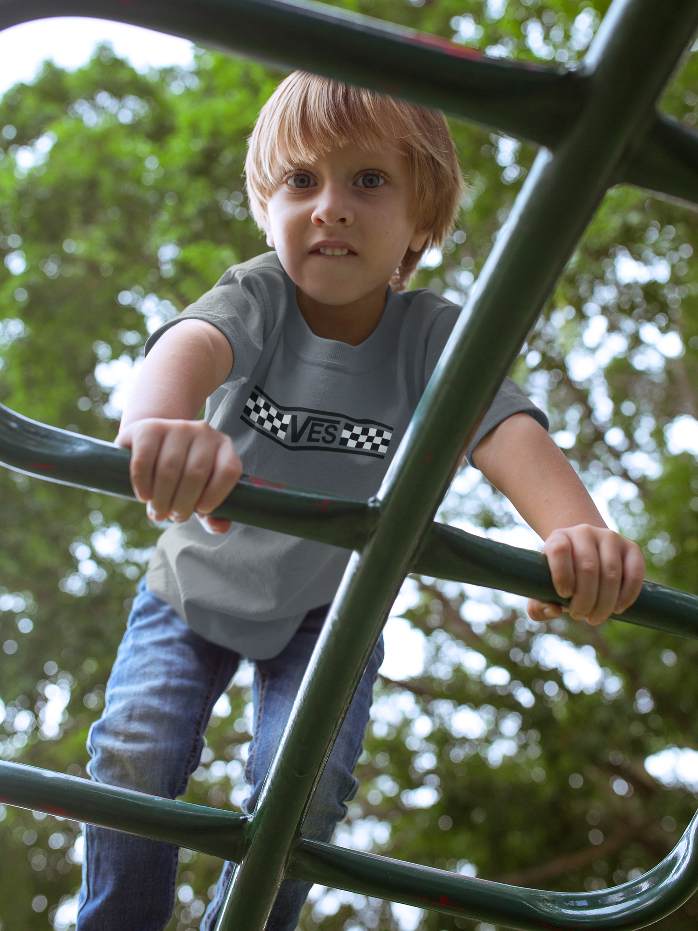 Checkered - Youth T-shirt