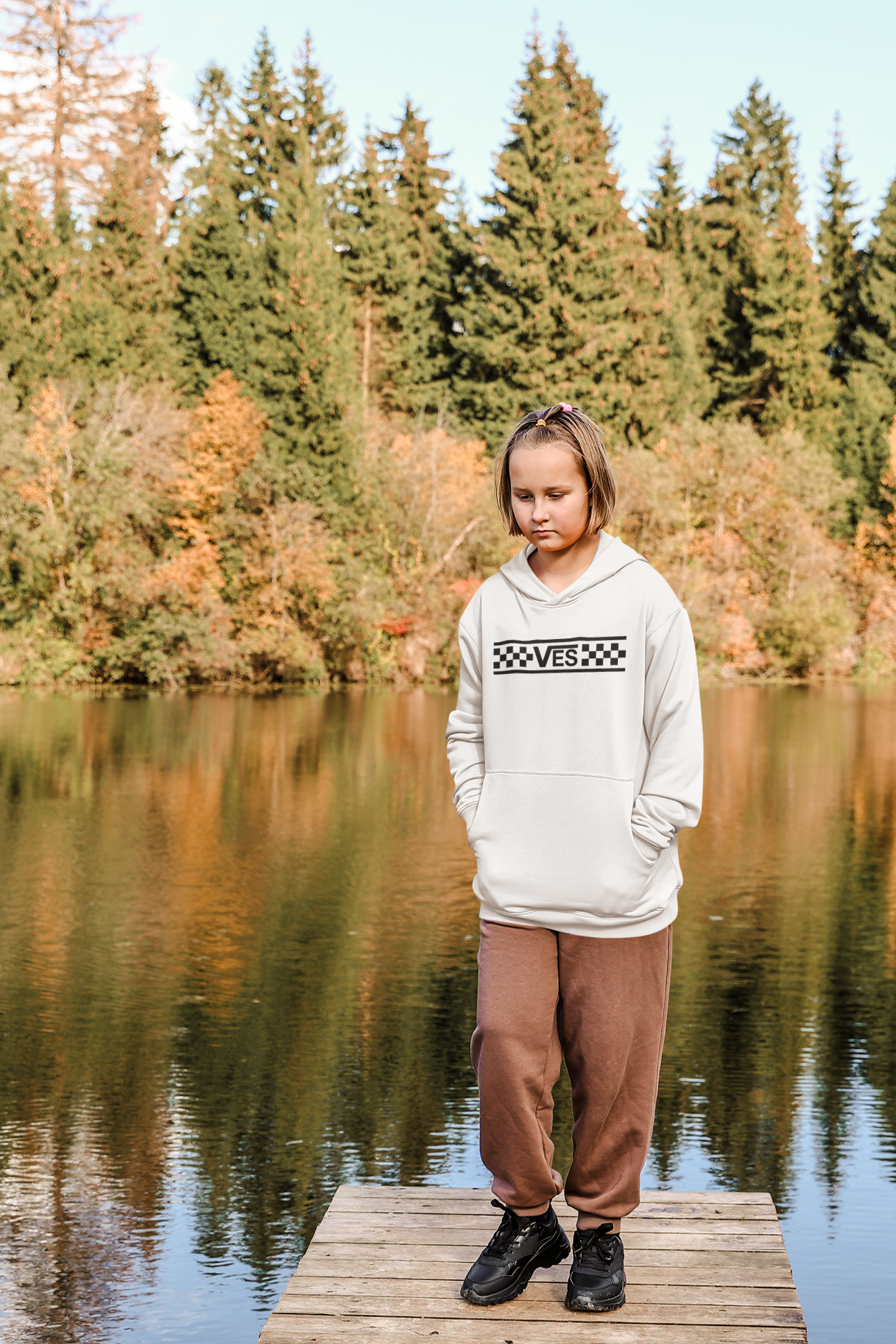 Checkered - Youth Hoodie