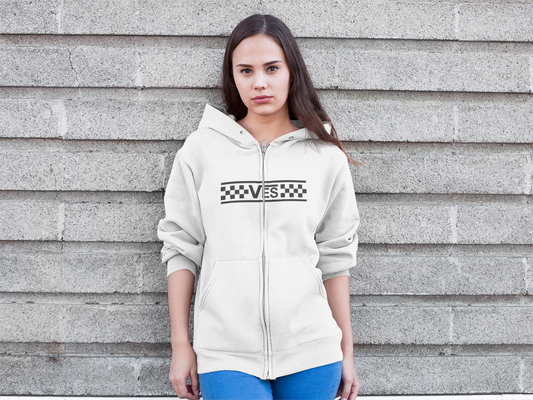 Checkered - Adult Full-Zip Hoodie