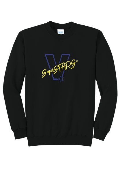 Big V - Adult Crew - Black
