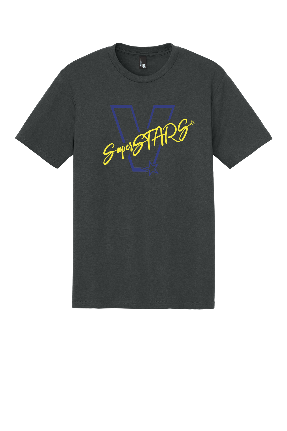 Big V - Adult Tee - Charcoal