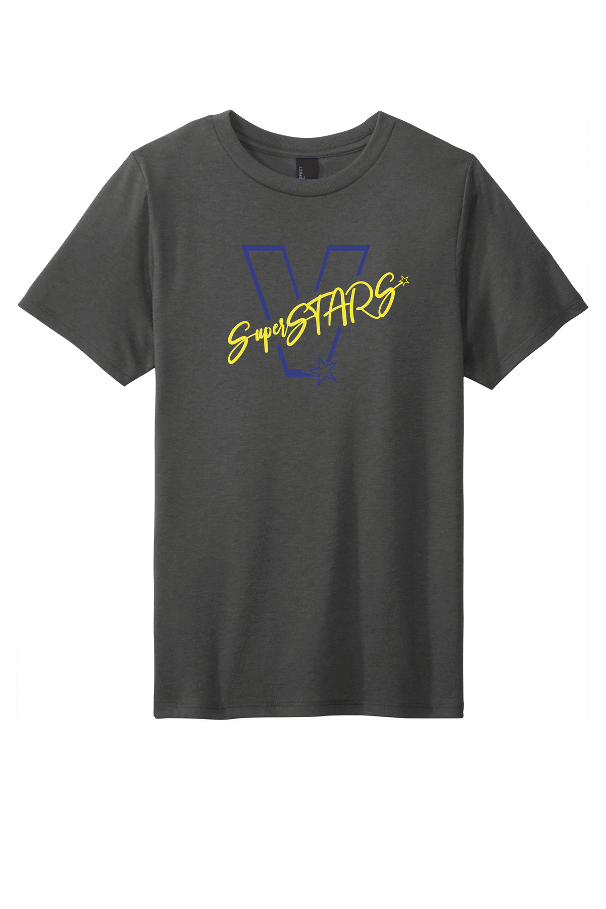 Big V - Youth Tee - Charcoal