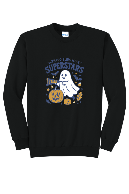 Boo25 - Adult Crew - Black