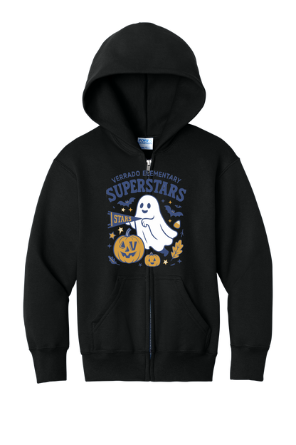 Boo25 - Youth Zip Hoodie - Black