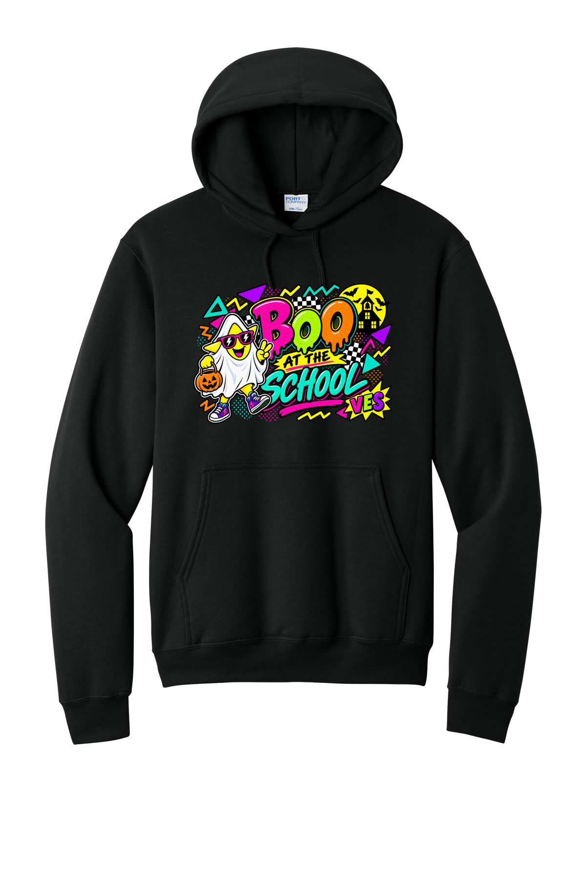 Boo26 - Adult Hoodie - Black