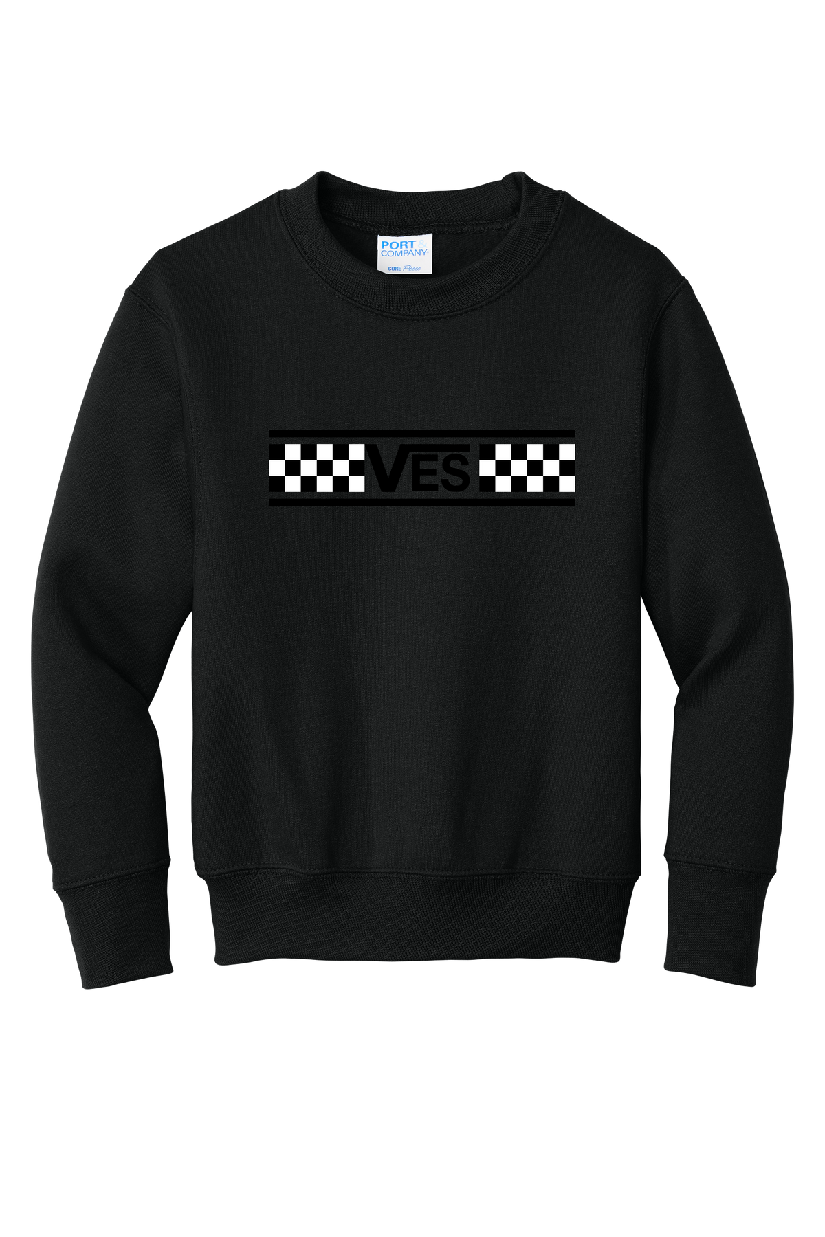 Checkered - Youth Crew - Black