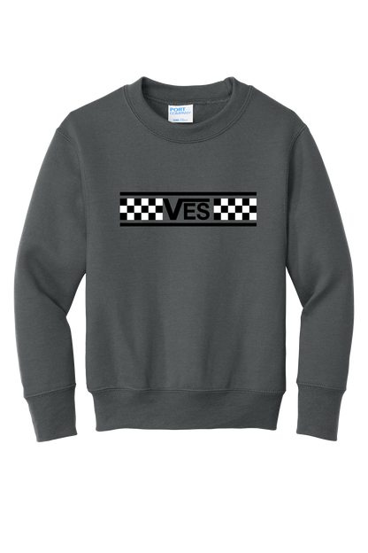 Checkered - Youth Crew - Charcoal