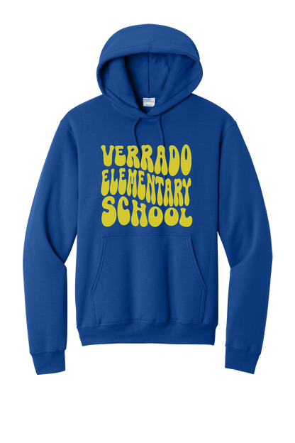 Groovy - Adult Hoodie - Royal Blue