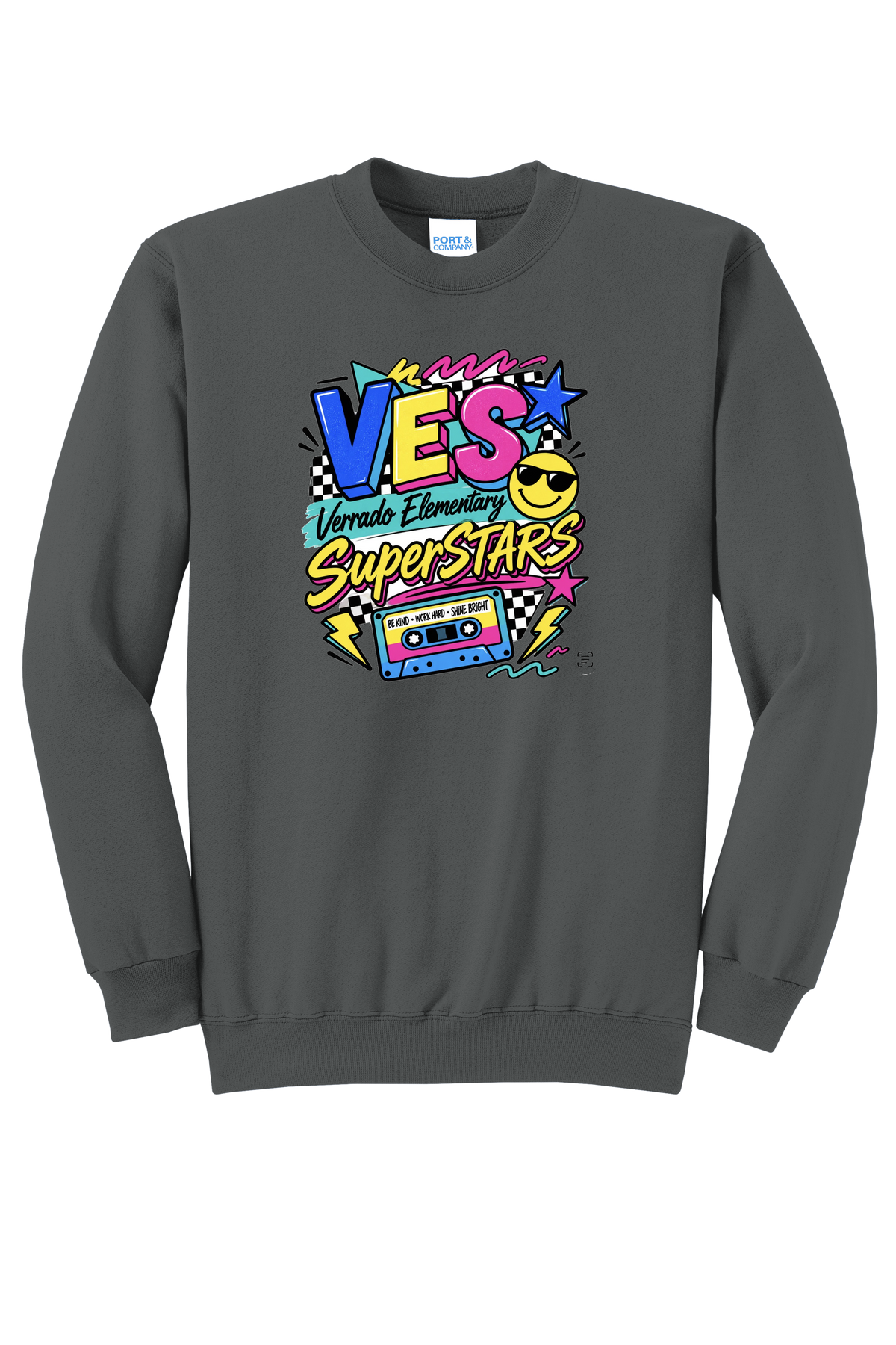 Rad - Adult Crew - Charcoal