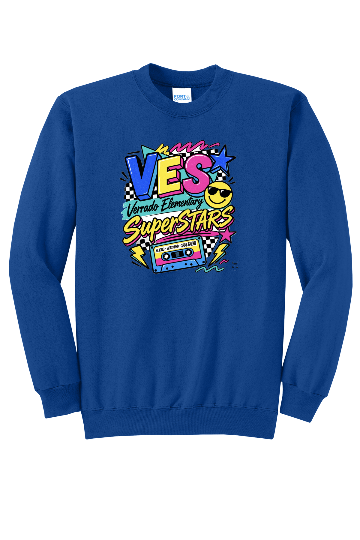 Rad - Adult Crew - Royal Blue