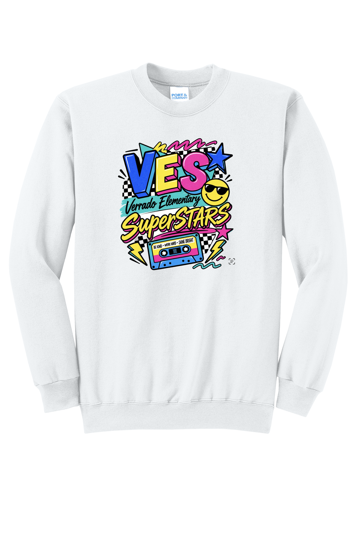 Rad - Adult Crew - White