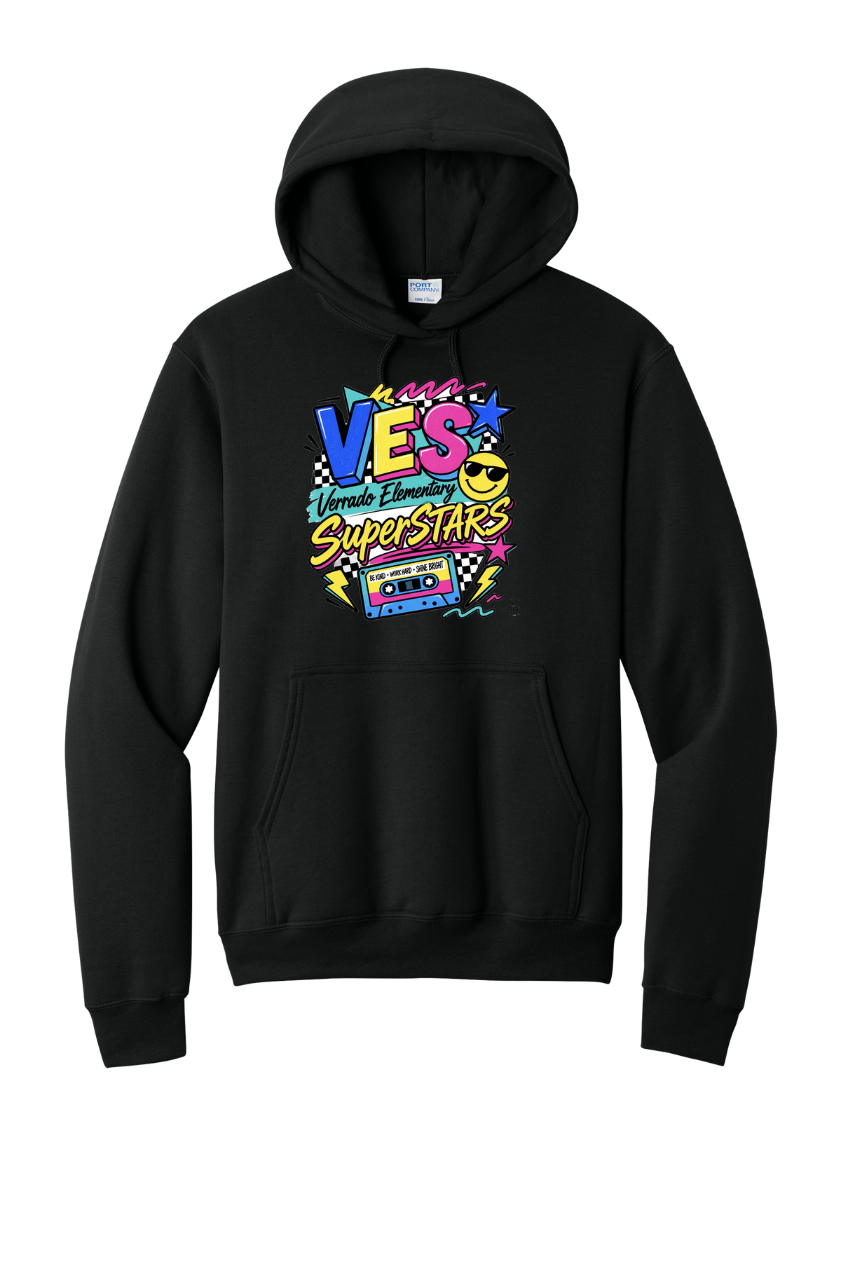 Rad - Adult Hoodie - Black