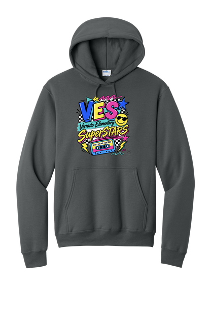 Rad - Adult Hoodie - Charcoal