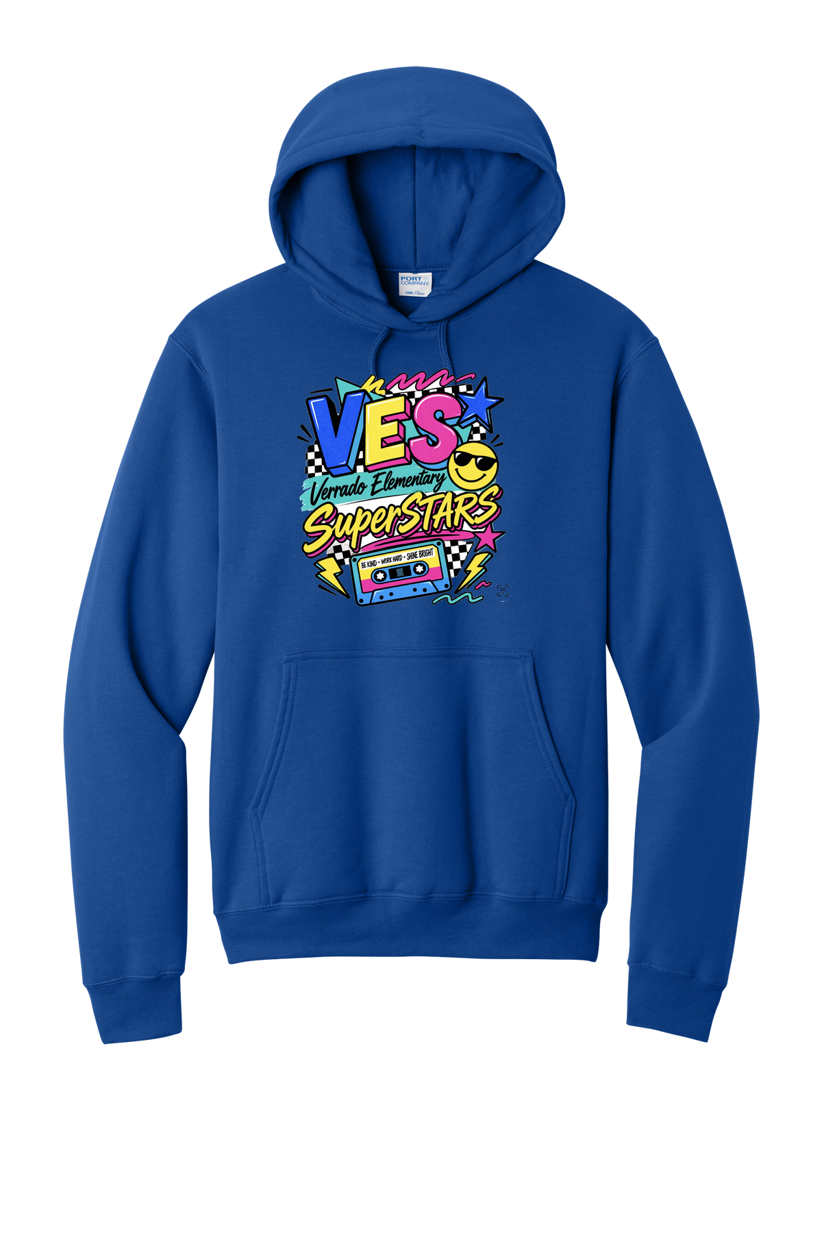 Rad - Adult Hoodie - Royal Blue