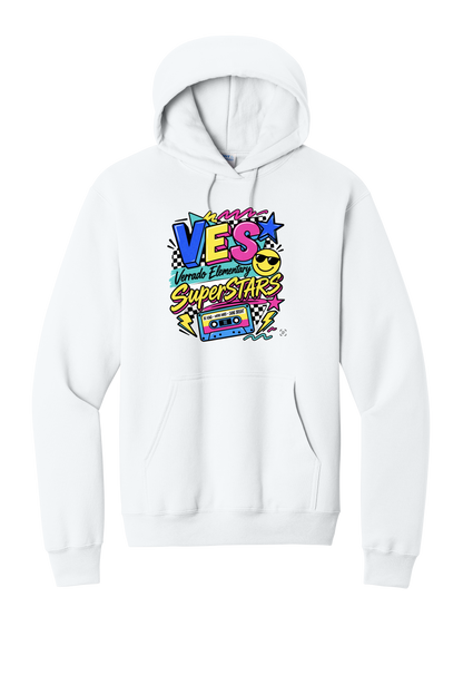 Rad - Adult Hoodie - White