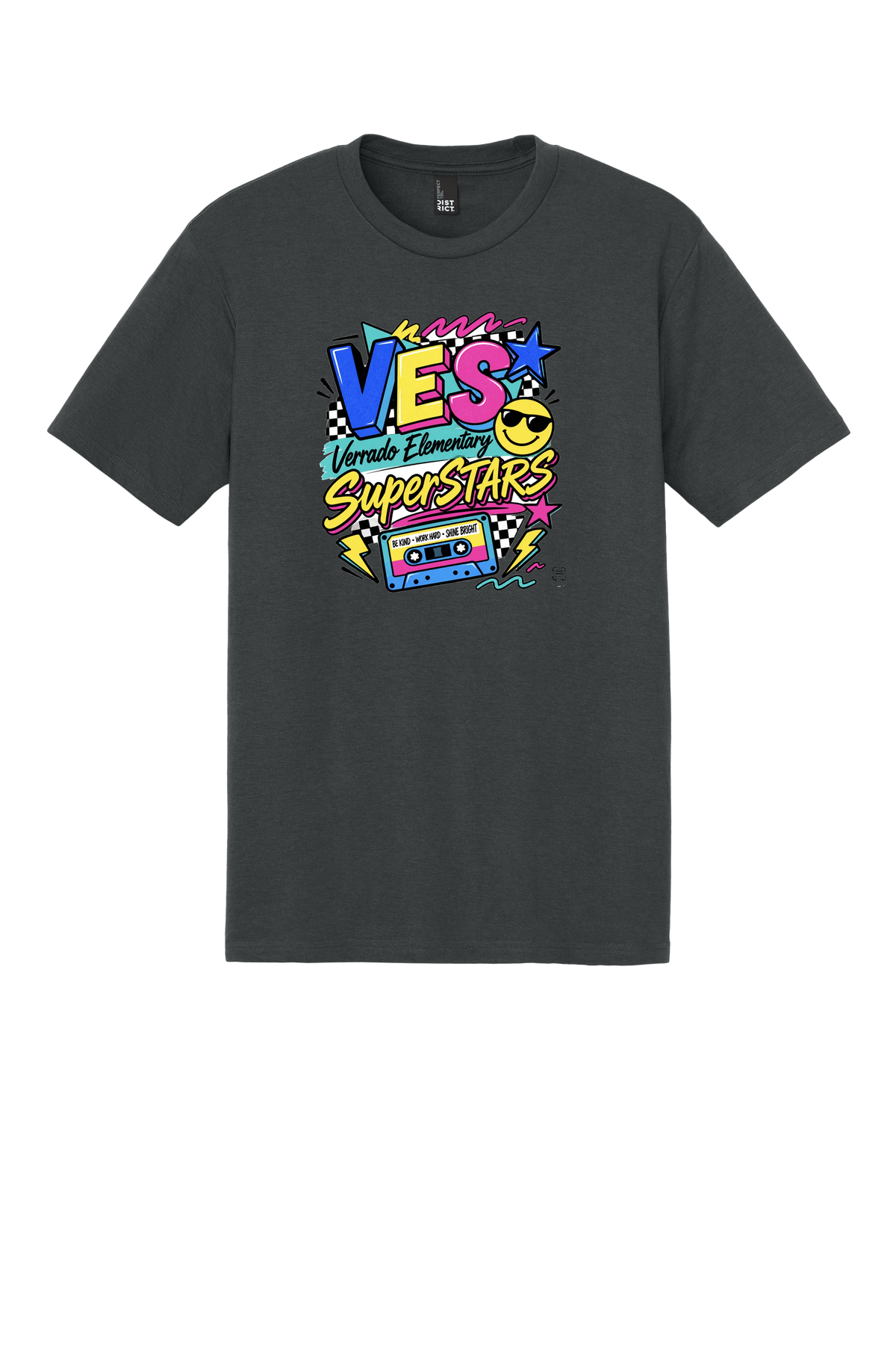Rad - Adult Tee - Charcoal