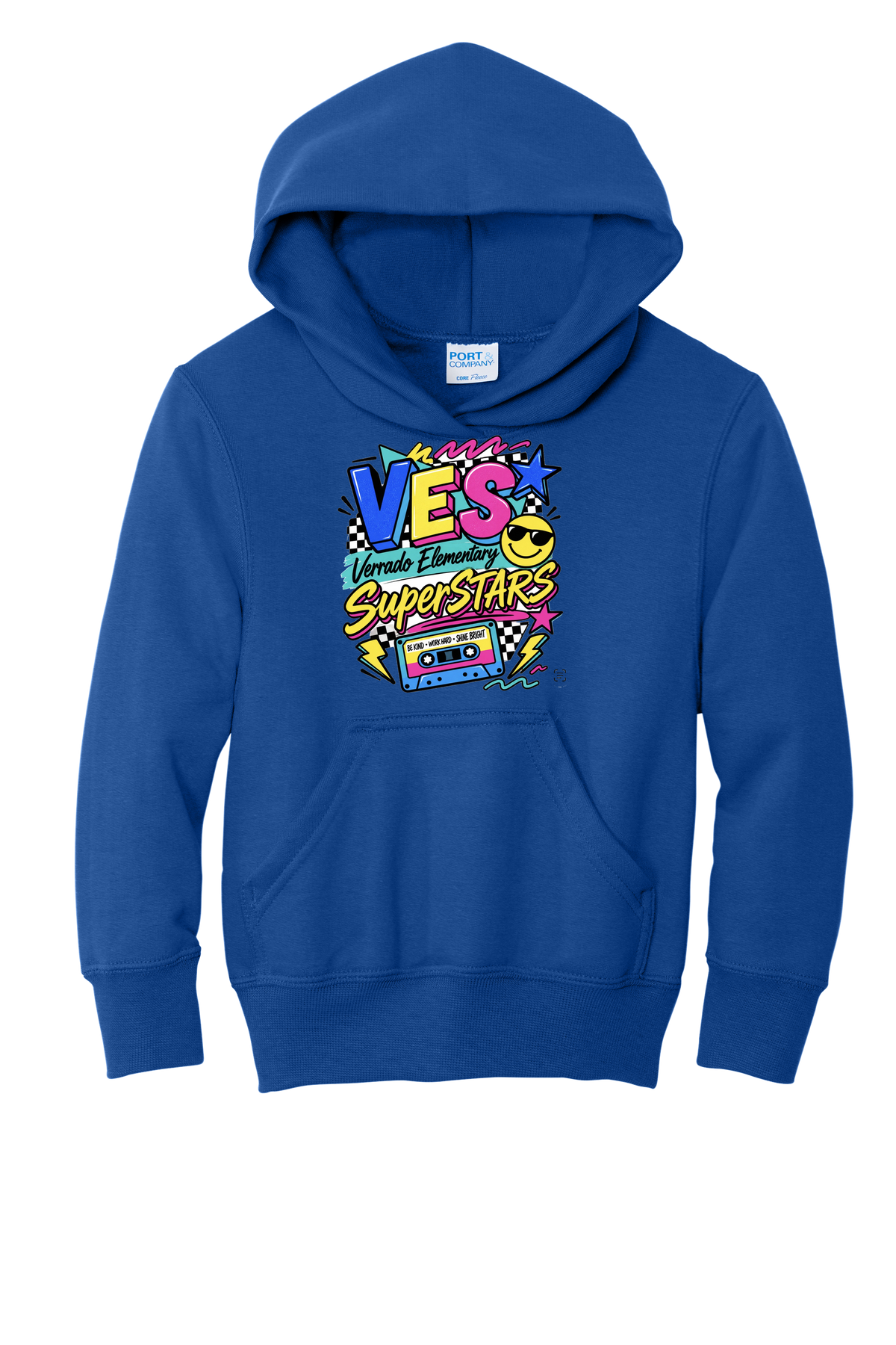 Rad - Youth Hoodie - Royal Blue