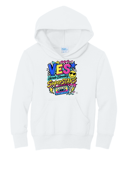 Rad - Youth Hoodie - White