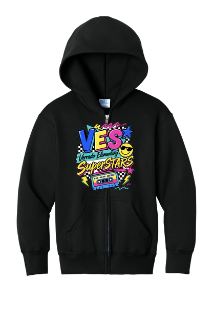 Rad - Youth Zip Hoodie - Black