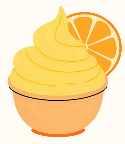 Froyo Extended Day Pre-order - Orange (dairy-free)