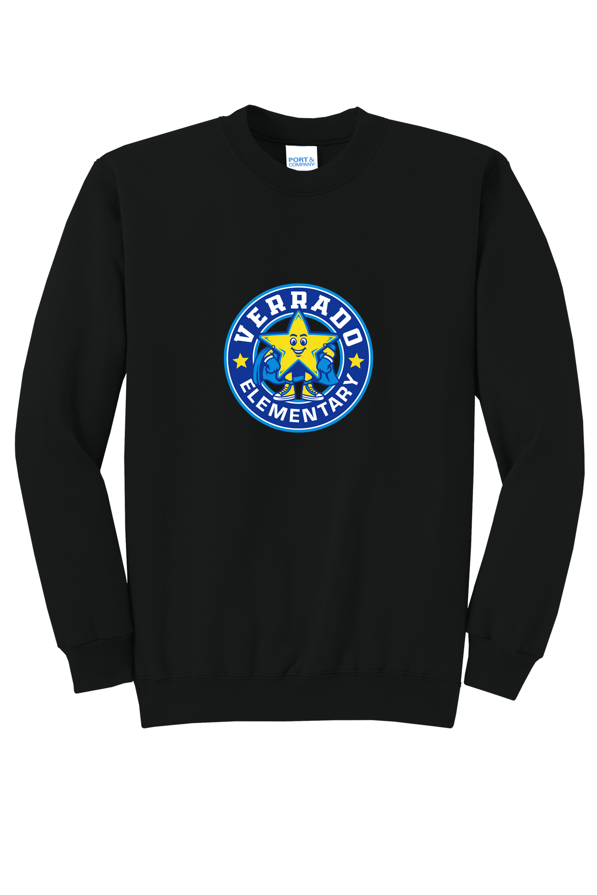 Sparky Stamp - Adult Crew - Black