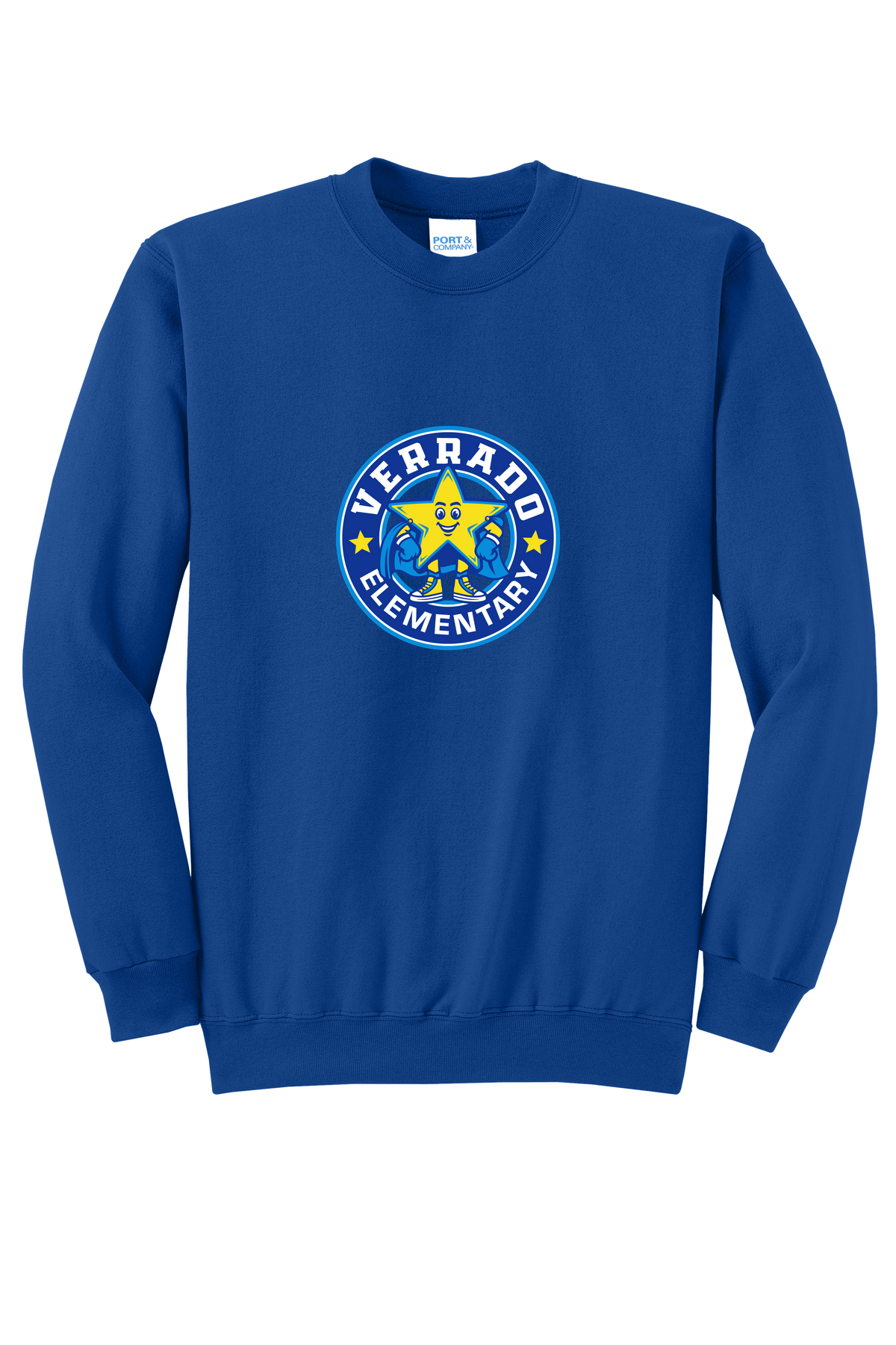 Sparky Stamp - Adult Crew - Royal Blue