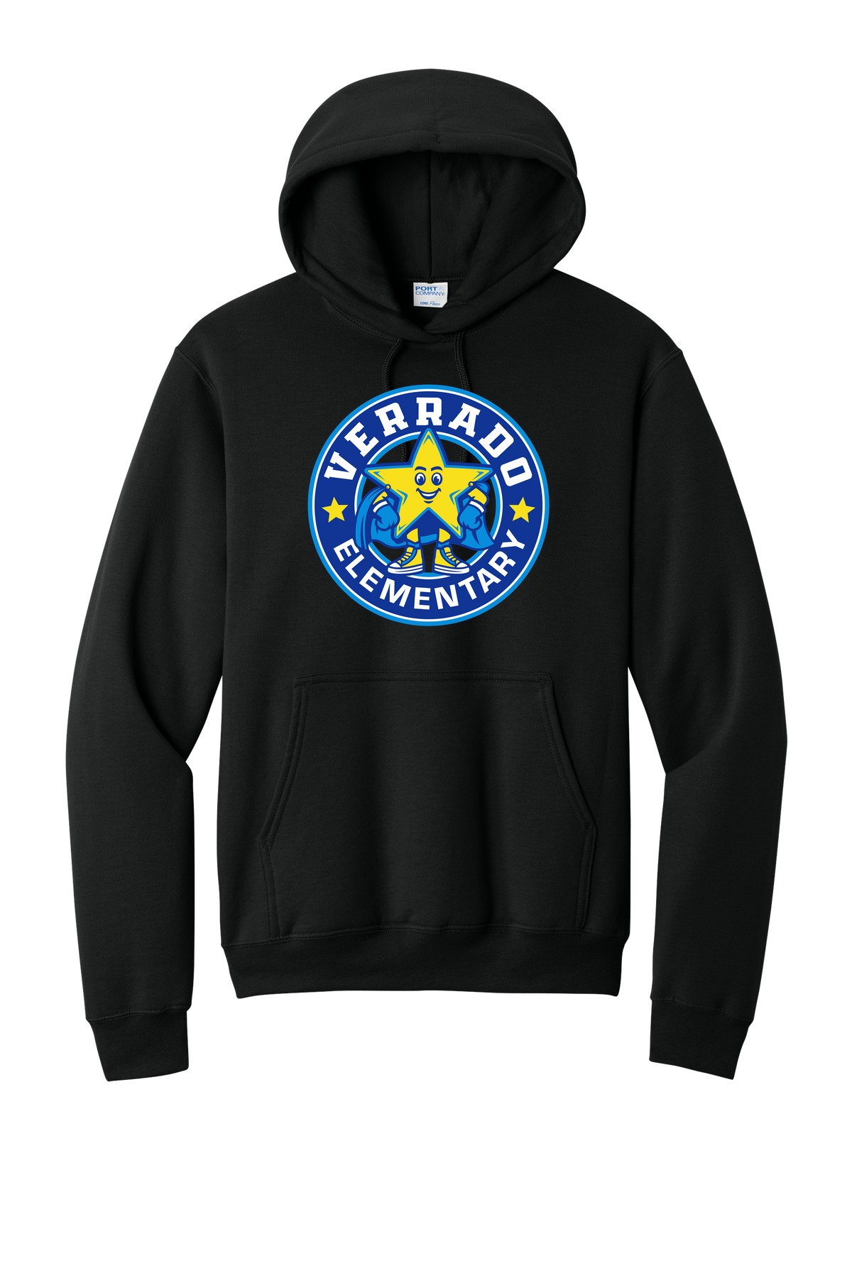 Sparky Stamp - Adult Hoodie - Black