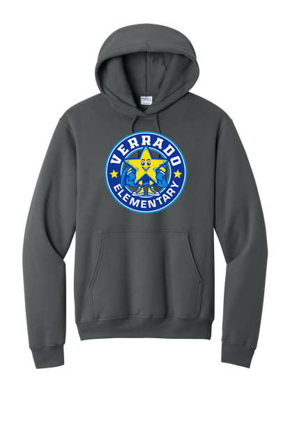 Sparky Stamp - Adult Hoodie - Charcoal