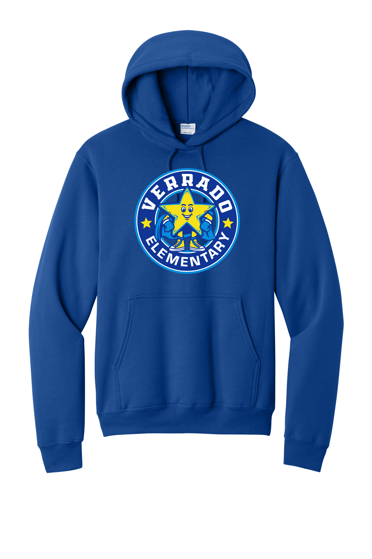 Sparky Stamp - Adult Hoodie - Royal Blue