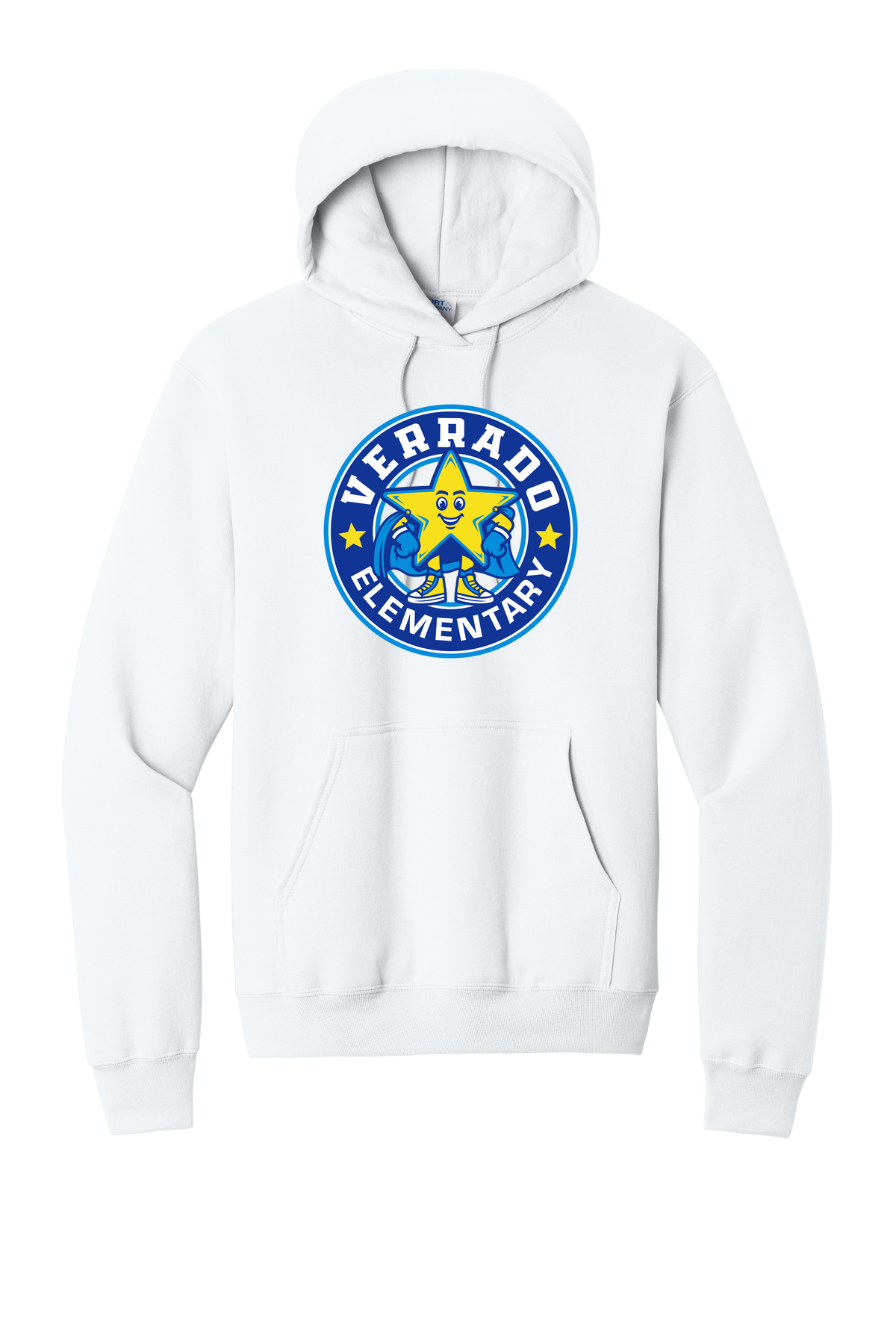 Sparky Stamp - Adult Hoodie - White