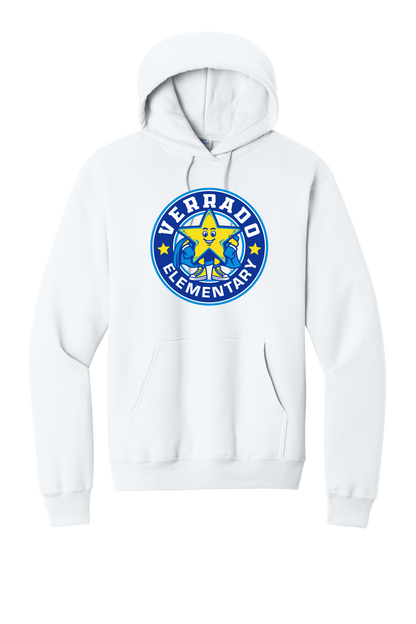 Sparky Stamp - Adult Hoodie - White
