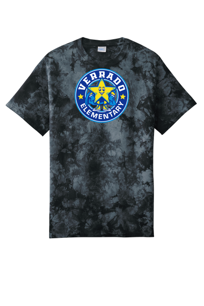 Sparky Stamp - Adult Tee - Tie-Dye Black