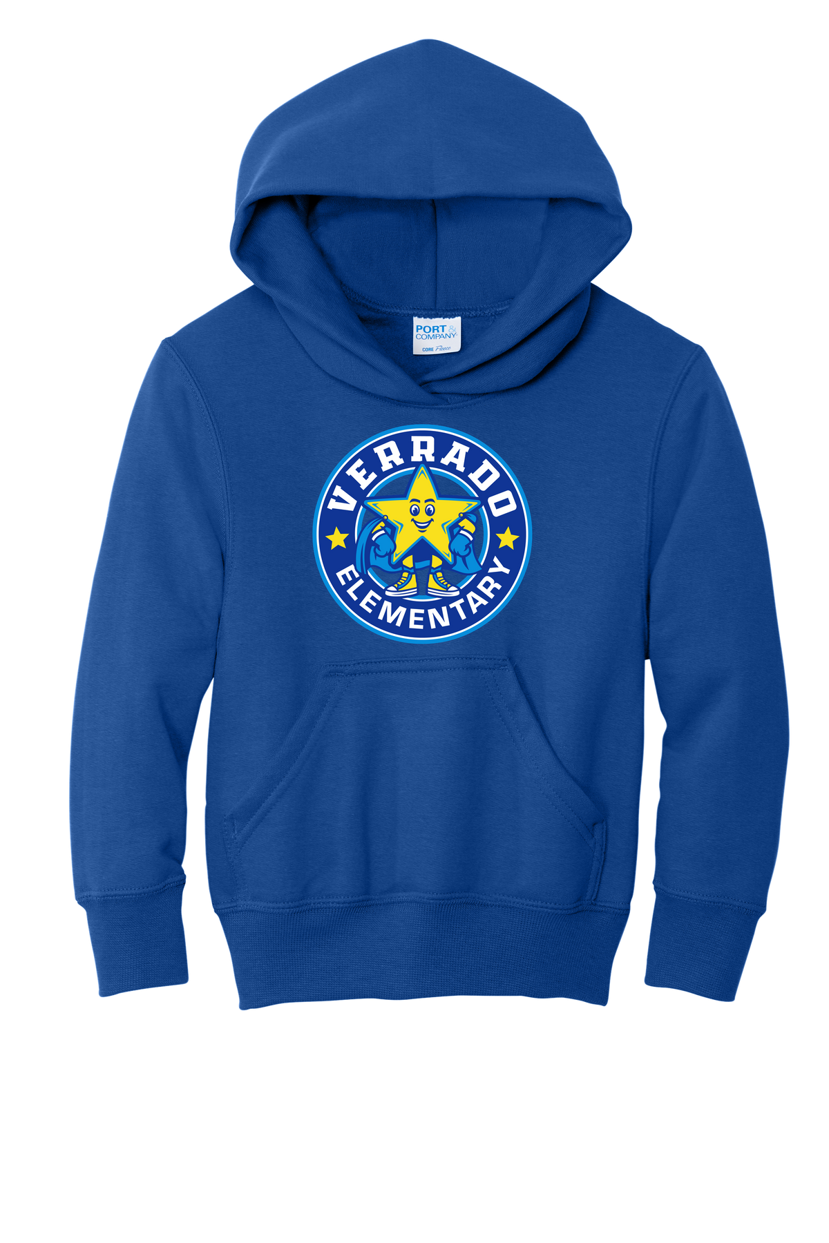 Sparky Stamp - Youth Hoodie - Royal Blue