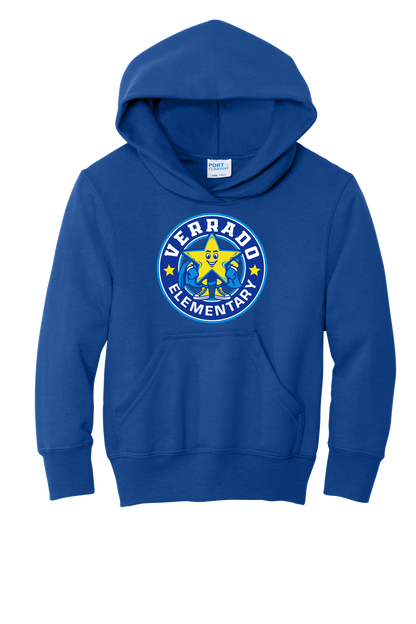 Sparky Stamp - Youth Hoodie - Royal Blue