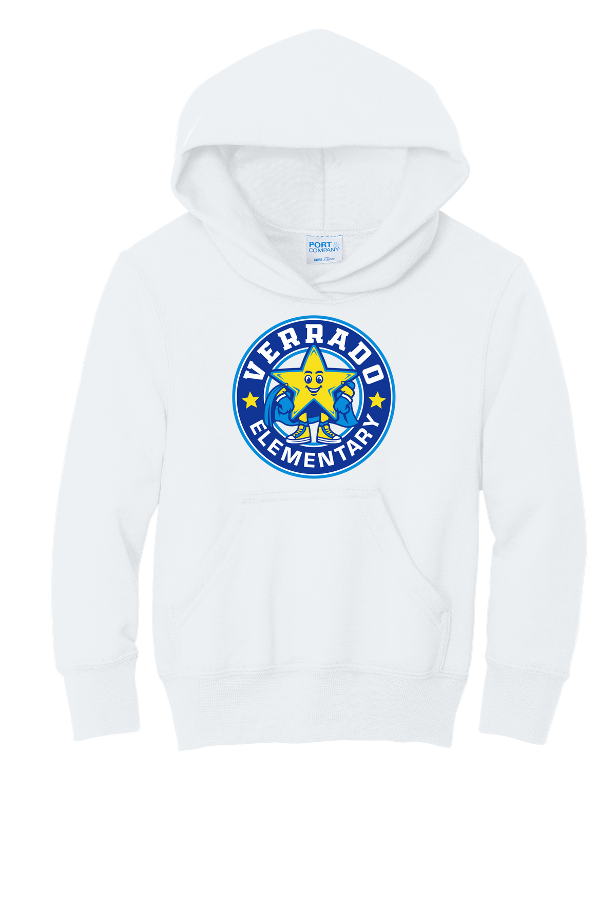 Sparky Stamp - Youth Hoodie - White