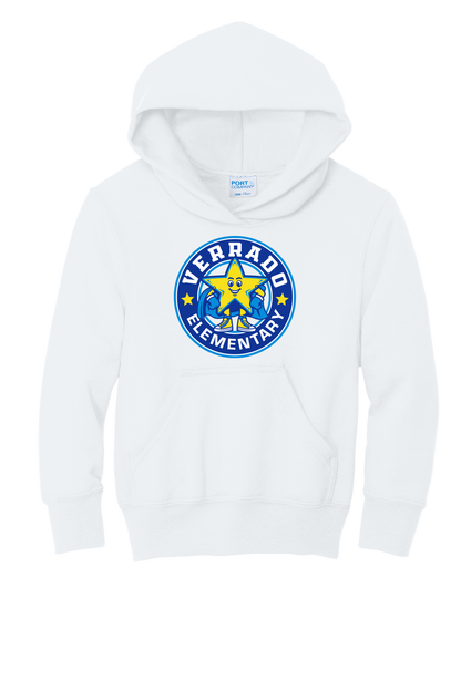 Sparky Stamp - Youth Hoodie - White