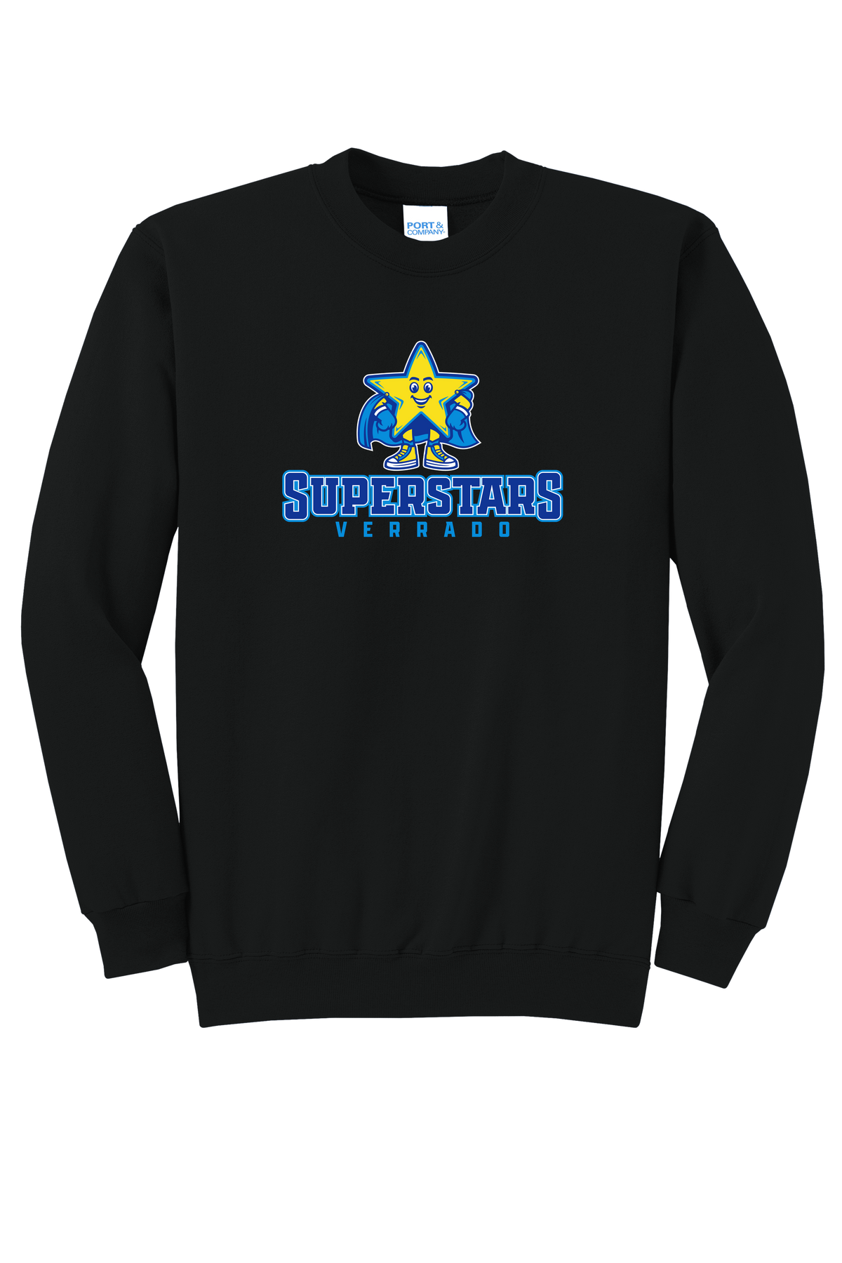Sparky Varsity - Adult Crew - Black