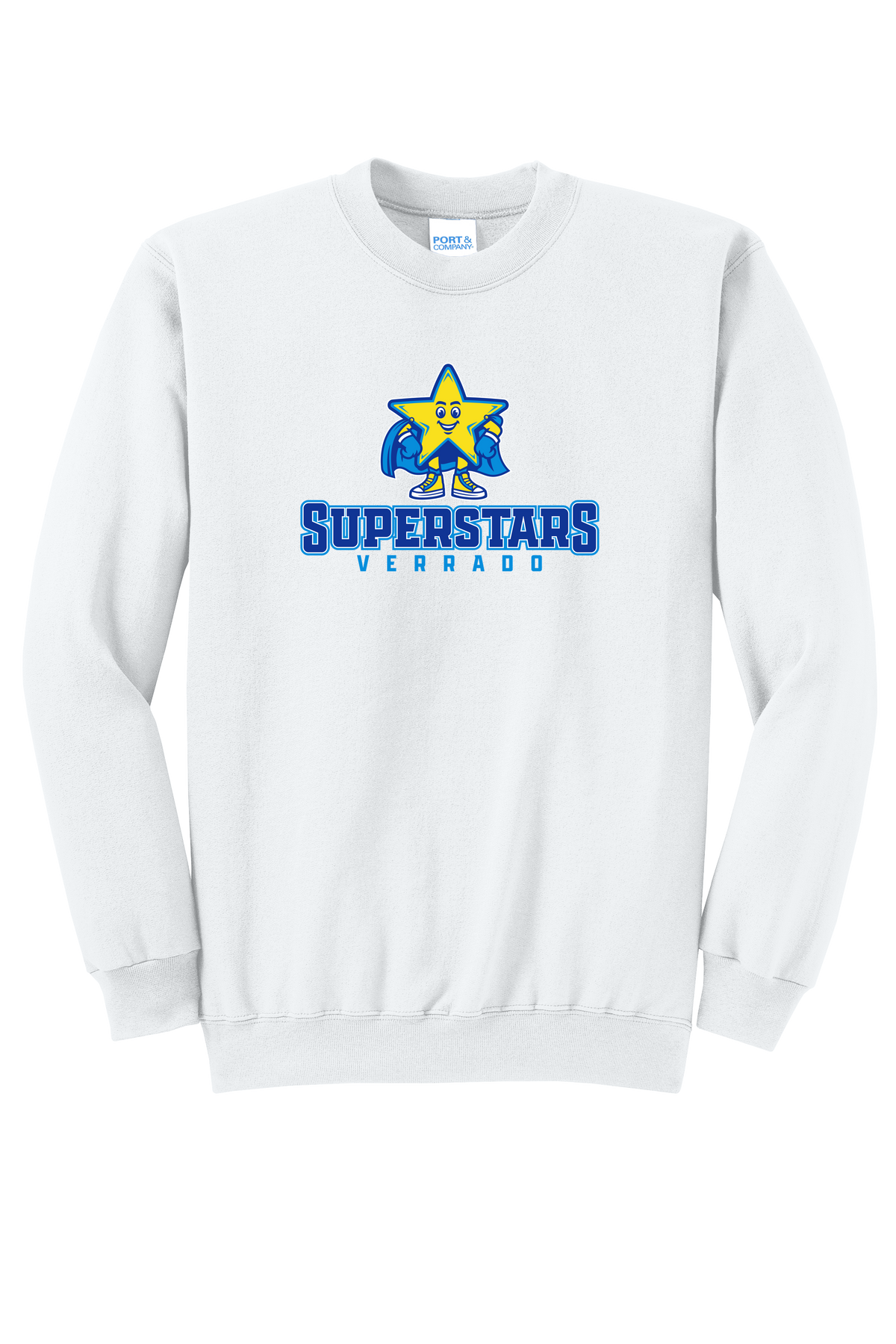 Sparky Varsity - Adult Crew - White
