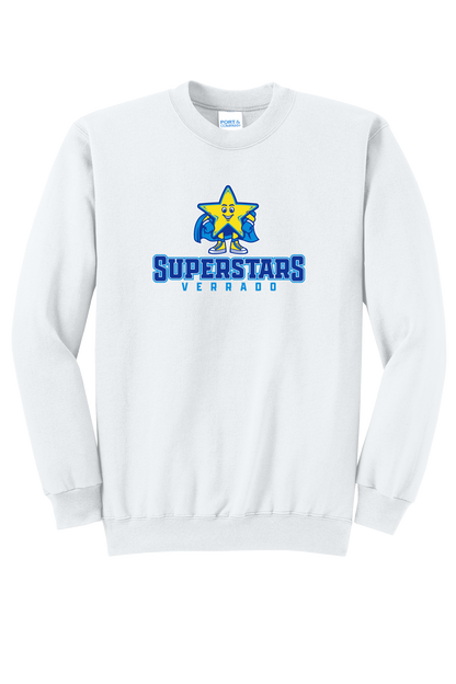 Sparky Varsity - Adult Crew - White