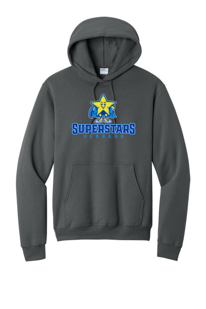 Sparky Varsity - Adult Hoodie - Charcoal