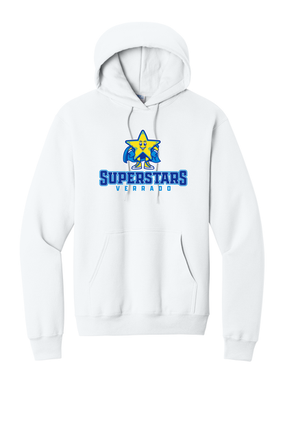 Sparky Varsity - Adult Hoodie - White