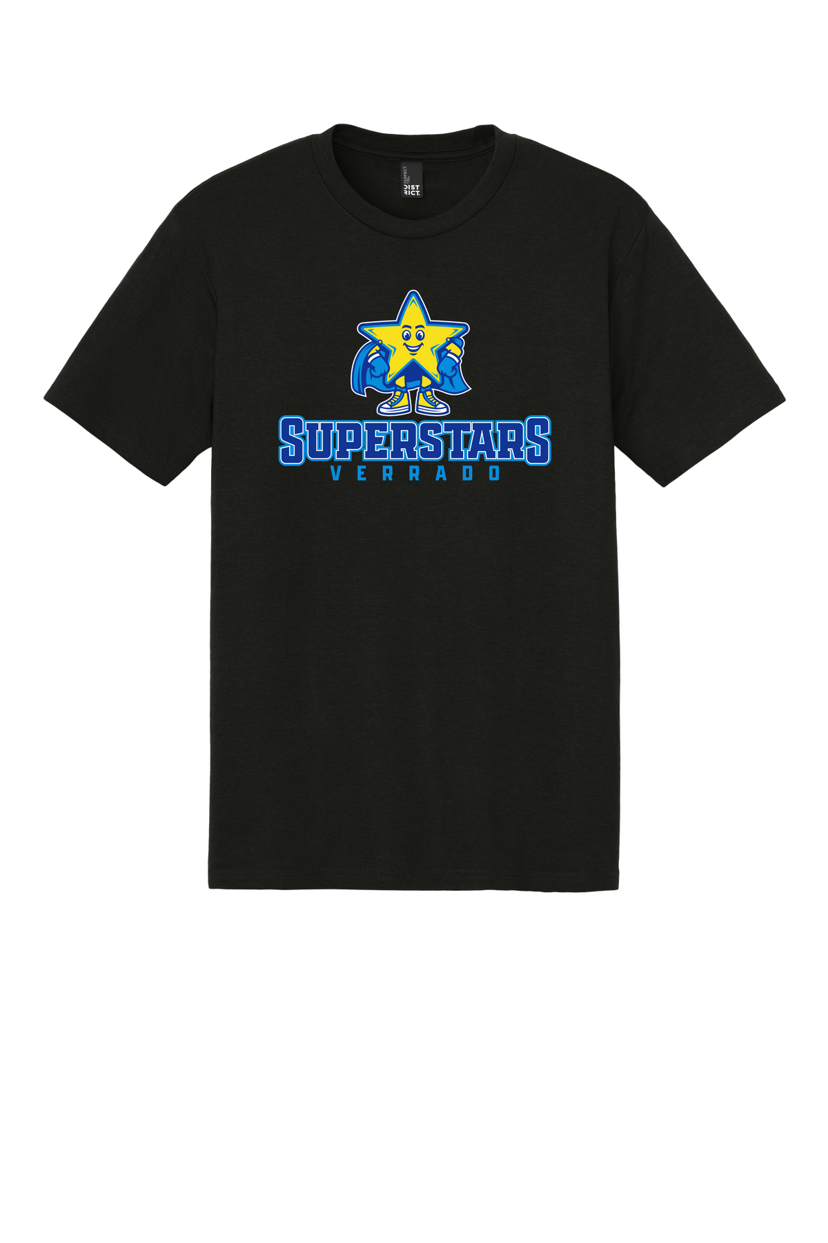 Sparky Varsity - Adult Tee - Black