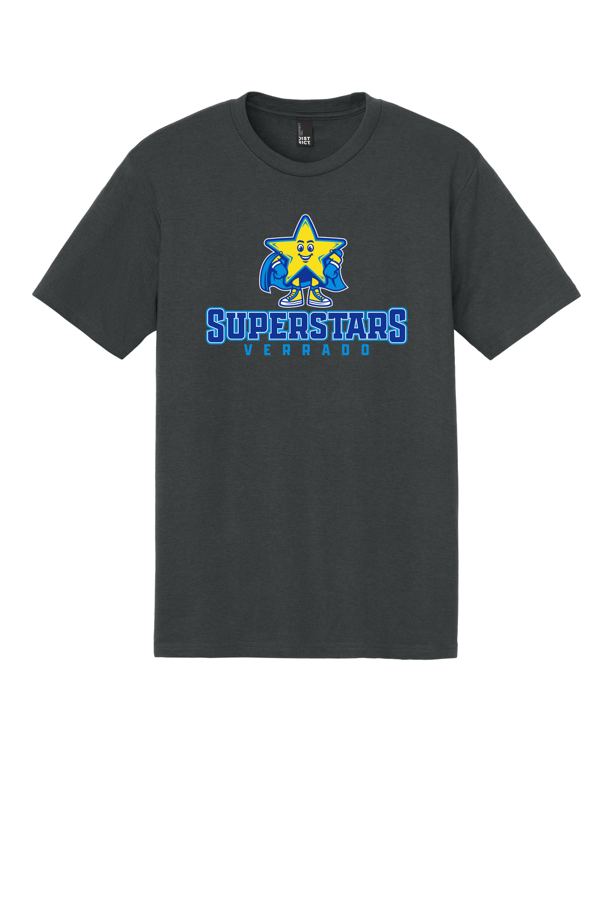 Sparky Varsity - Adult Tee - Charcoal