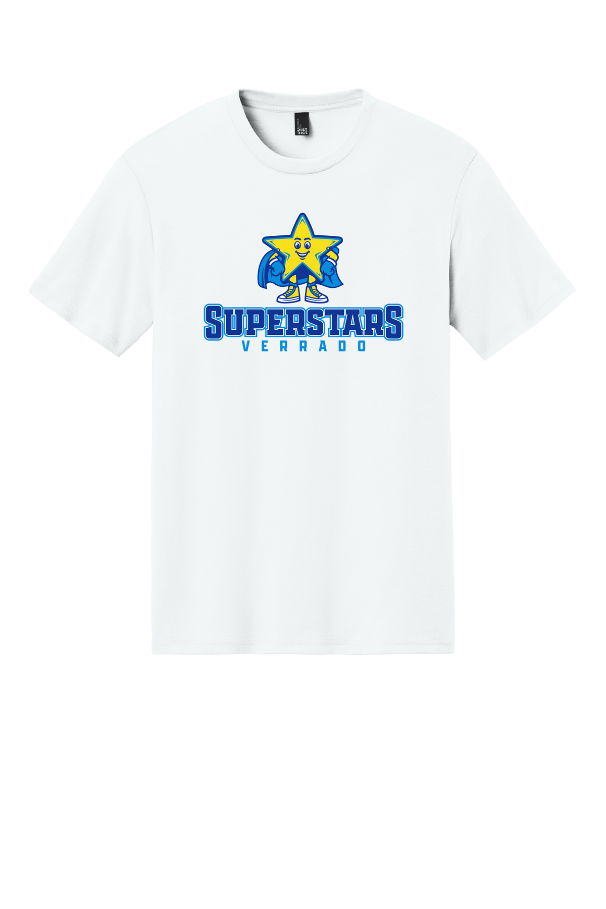 Sparky Varsity - Adult Tee - White