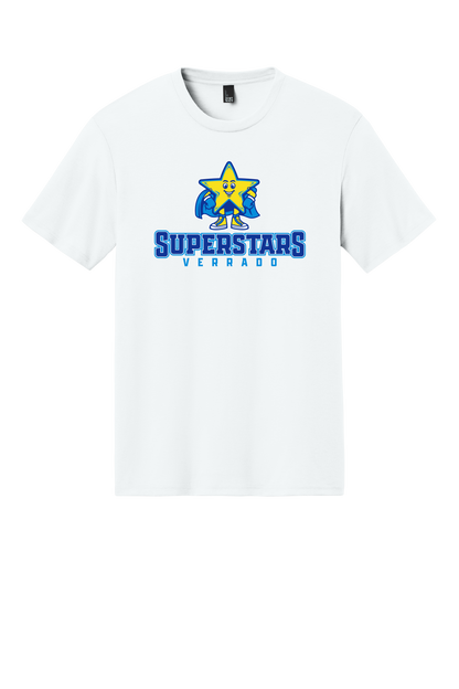 Sparky Varsity - Adult Tee - White