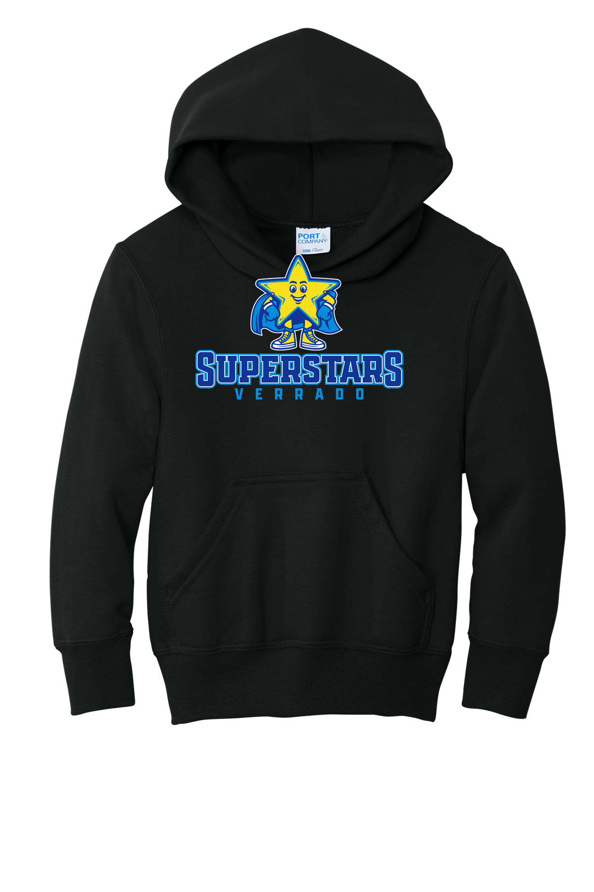 Sparky Varsity - Youth Hoodie - Black